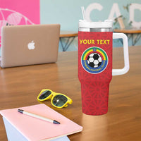 Custom Ethiopia Football Tumbler With Handle Come On Walia Ibex