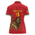Custom Ethiopia Football Women Polo Shirt Come On Walia Ibex