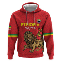 Custom Ethiopia Football Zip Hoodie Come On Walia Ibex