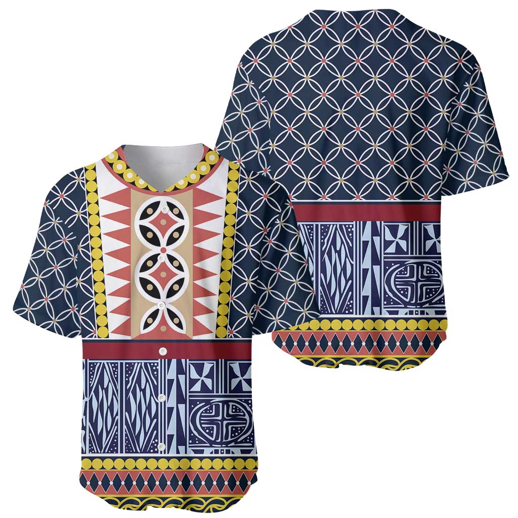 Toghu Bamenda Baseball Jersey Cameroon North West Traditional Pattern