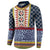 Toghu Bamenda Button Sweatshirt Cameroon North West Traditional Pattern