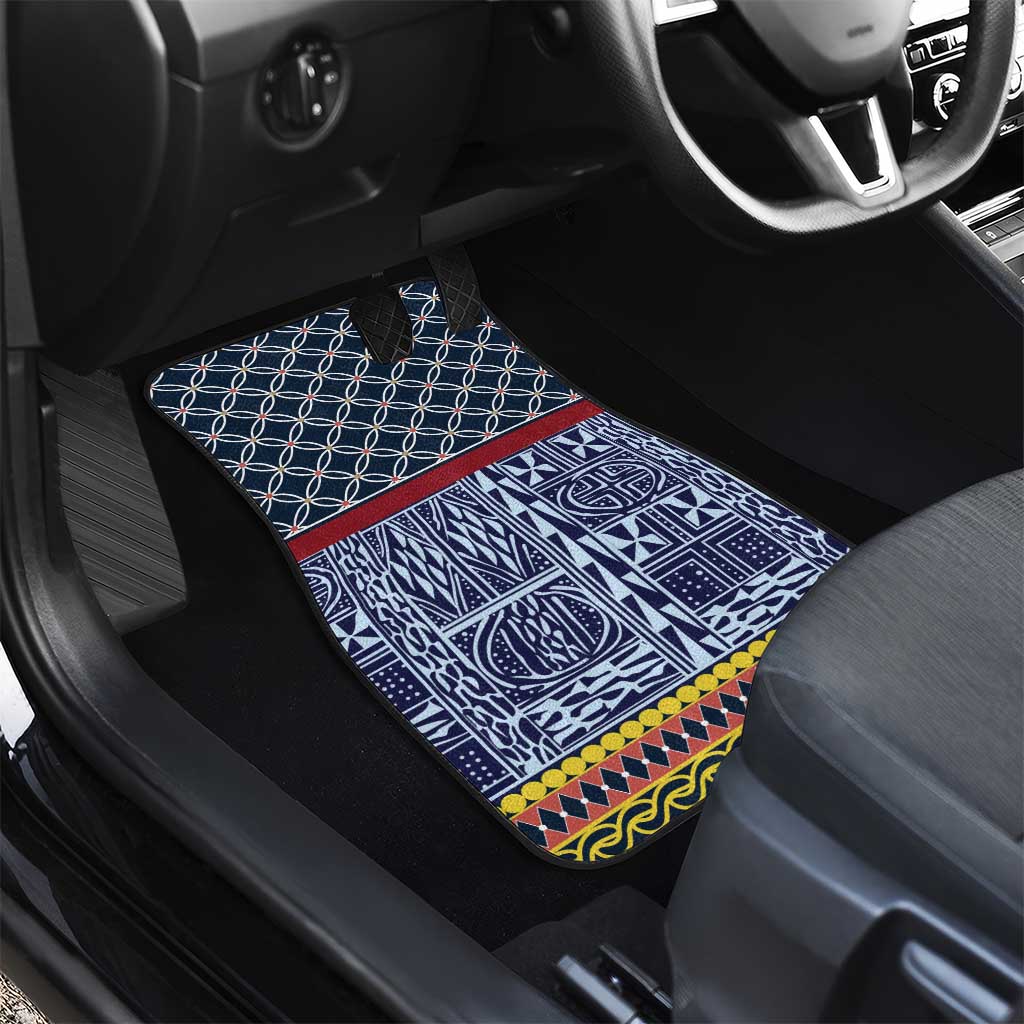 Toghu Bamenda Car Mats Cameroon North West Traditional Pattern
