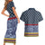 Toghu Bamenda Couples Matching Short Sleeve Bodycon Dress and Hawaiian Shirt Cameroon North West Traditional Pattern