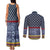 Toghu Bamenda Couples Matching Tank Maxi Dress and Long Sleeve Button Shirt Cameroon North West Traditional Pattern
