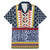 Toghu Bamenda Family Matching Mermaid Dress and Hawaiian Shirt Cameroon North West Traditional Pattern