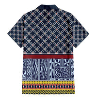Toghu Bamenda Family Matching Mermaid Dress and Hawaiian Shirt Cameroon North West Traditional Pattern