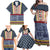 Toghu Bamenda Family Matching Off Shoulder Maxi Dress and Hawaiian Shirt Cameroon North West Traditional Pattern