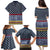 Toghu Bamenda Family Matching Puletasi and Hawaiian Shirt Cameroon North West Traditional Pattern