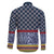 Toghu Bamenda Family Matching Puletasi and Hawaiian Shirt Cameroon North West Traditional Pattern