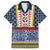 Toghu Bamenda Family Matching Summer Maxi Dress and Hawaiian Shirt Cameroon North West Traditional Pattern