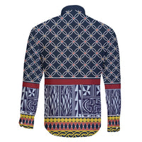 Toghu Bamenda Family Matching Summer Maxi Dress and Hawaiian Shirt Cameroon North West Traditional Pattern