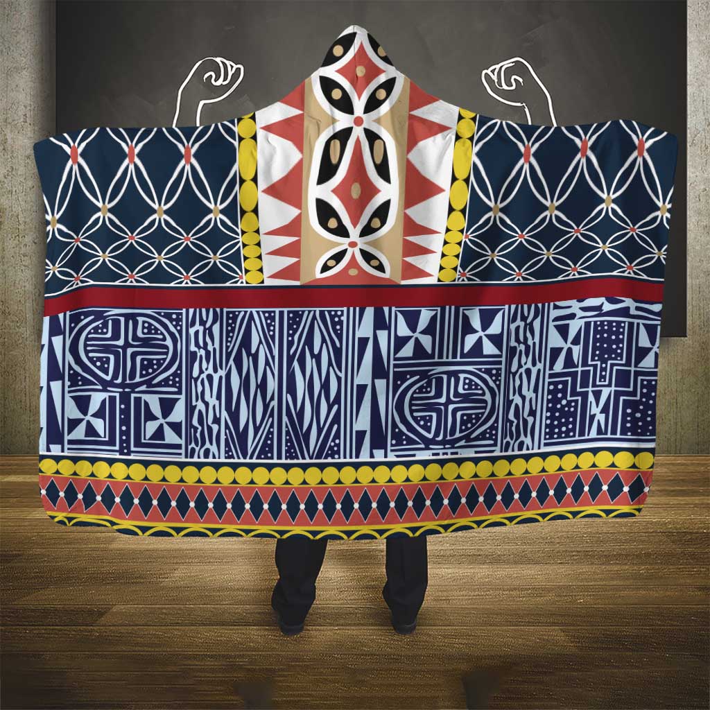 Toghu Bamenda Hooded Blanket Cameroon North West Traditional Pattern