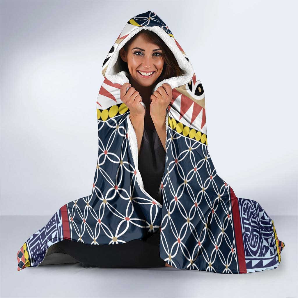Toghu Bamenda Hooded Blanket Cameroon North West Traditional Pattern