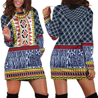 Toghu Bamenda Hoodie Dress Cameroon North West Traditional Pattern