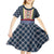 Toghu Bamenda Kid Short Sleeve Dress Cameroon North West Traditional Pattern