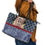 Toghu Bamenda Leather Tote Bag Cameroon North West Traditional Pattern