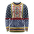 Toghu Bamenda Long Sleeve Shirt Cameroon North West Traditional Pattern