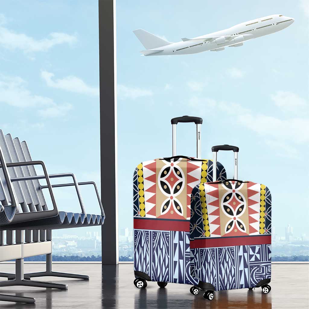 Toghu Bamenda Luggage Cover Cameroon North West Traditional Pattern