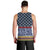 Toghu Bamenda Men Tank Top Cameroon North West Traditional Pattern