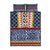 Toghu Bamenda Quilt Bed Set Cameroon North West Traditional Pattern
