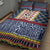 Toghu Bamenda Quilt Bed Set Cameroon North West Traditional Pattern