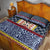 Toghu Bamenda Quilt Bed Set Cameroon North West Traditional Pattern
