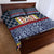 Toghu Bamenda Quilt Bed Set Cameroon North West Traditional Pattern
