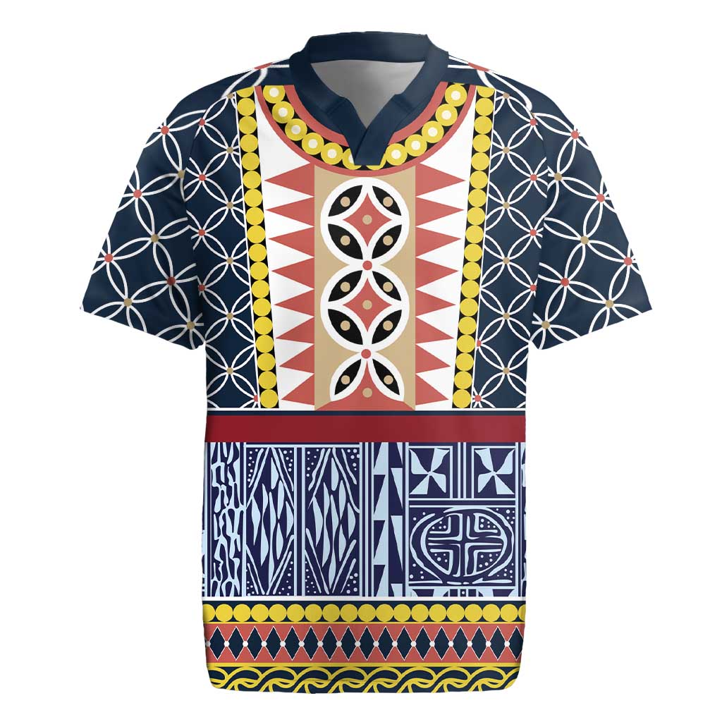 Toghu Bamenda Rugby Jersey Cameroon North West Traditional Pattern