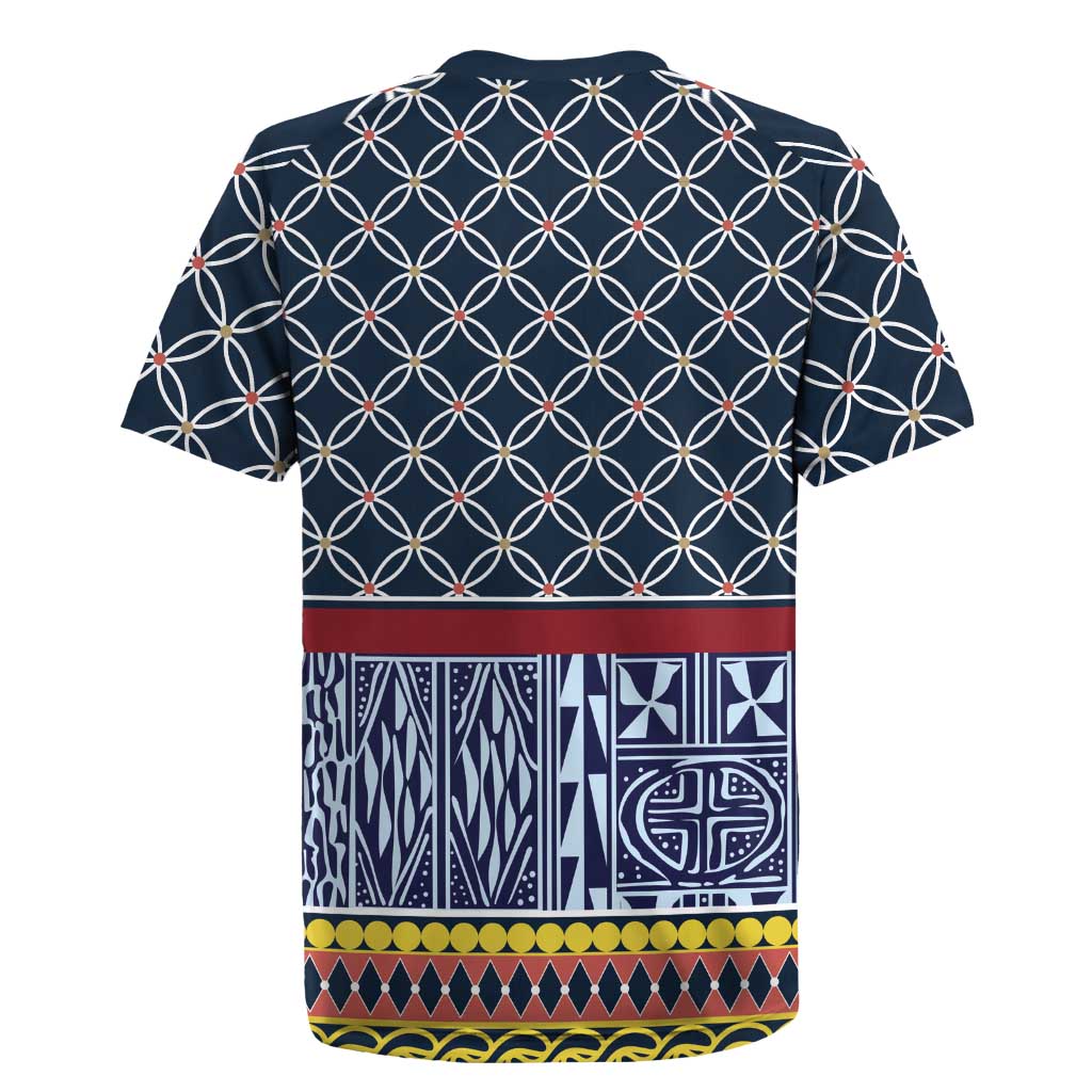 Toghu Bamenda Rugby Jersey Cameroon North West Traditional Pattern