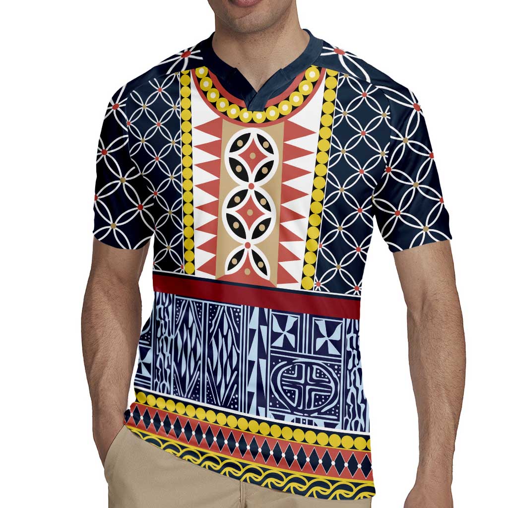 Toghu Bamenda Rugby Jersey Cameroon North West Traditional Pattern