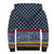 Toghu Bamenda Sherpa Hoodie Cameroon North West Traditional Pattern
