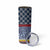 Toghu Bamenda Skinny Tumbler Cameroon North West Traditional Pattern