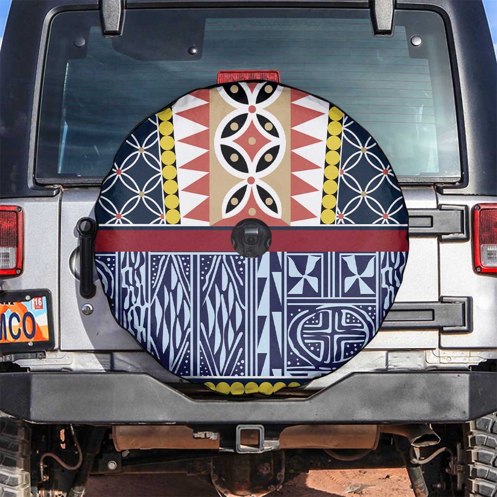 Toghu Bamenda Spare Tire Cover Cameroon North West Traditional Pattern