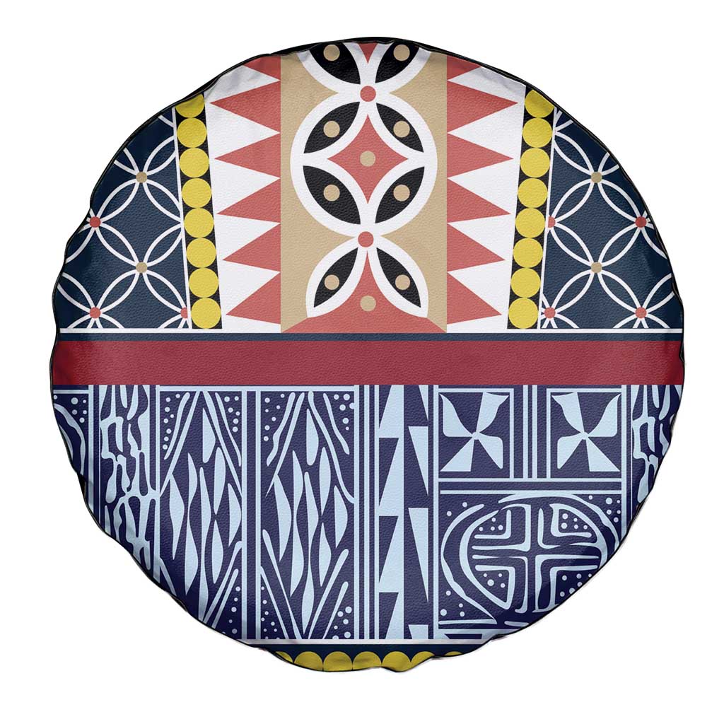Toghu Bamenda Spare Tire Cover Cameroon North West Traditional Pattern