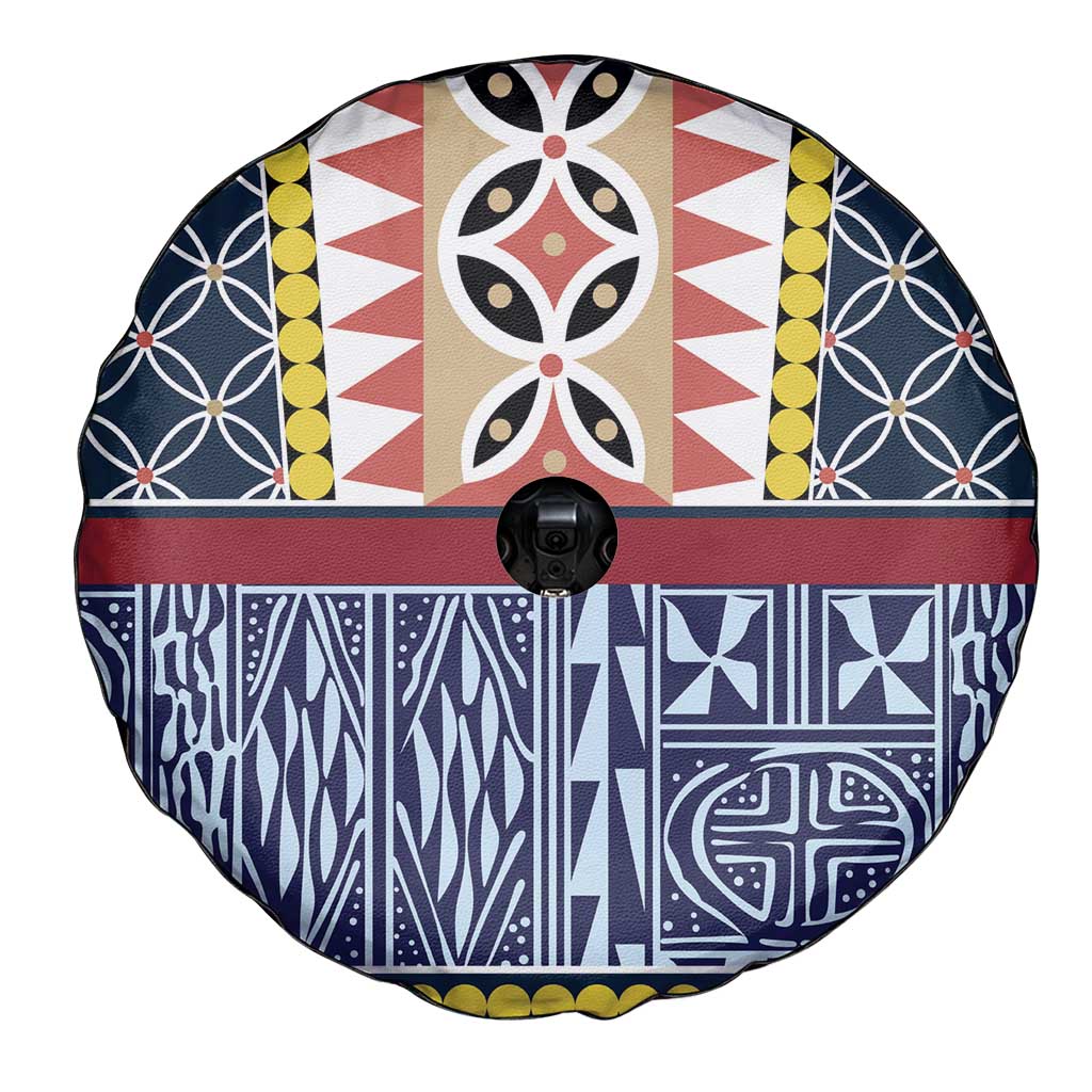 Toghu Bamenda Spare Tire Cover Cameroon North West Traditional Pattern