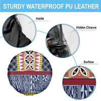 Toghu Bamenda Spare Tire Cover Cameroon North West Traditional Pattern