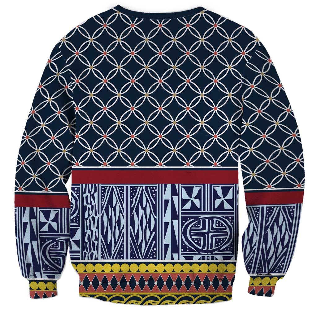 Toghu Bamenda Sweatshirt Cameroon North West Traditional Pattern