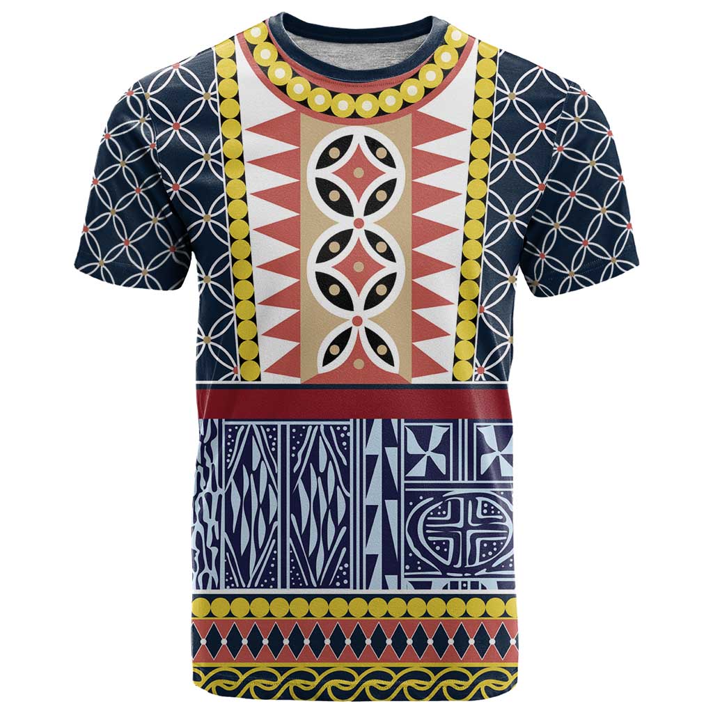 Toghu Bamenda T Shirt Cameroon North West Traditional Pattern