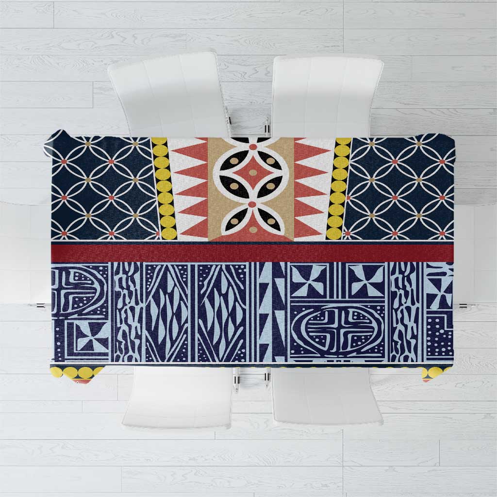 Toghu Bamenda Tablecloth Cameroon North West Traditional Pattern