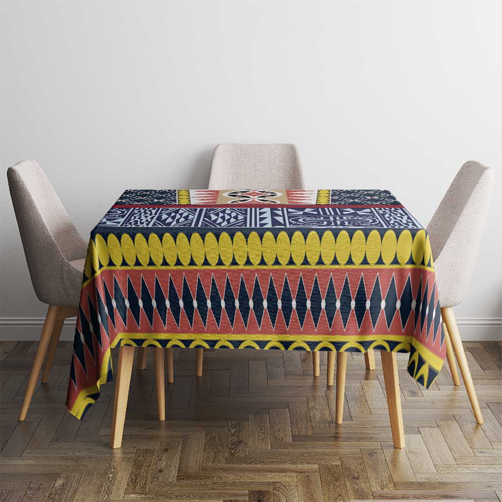 Toghu Bamenda Tablecloth Cameroon North West Traditional Pattern