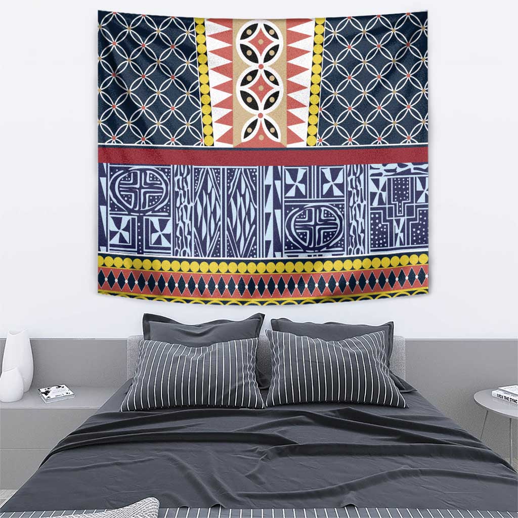 Toghu Bamenda Tapestry Cameroon North West Traditional Pattern