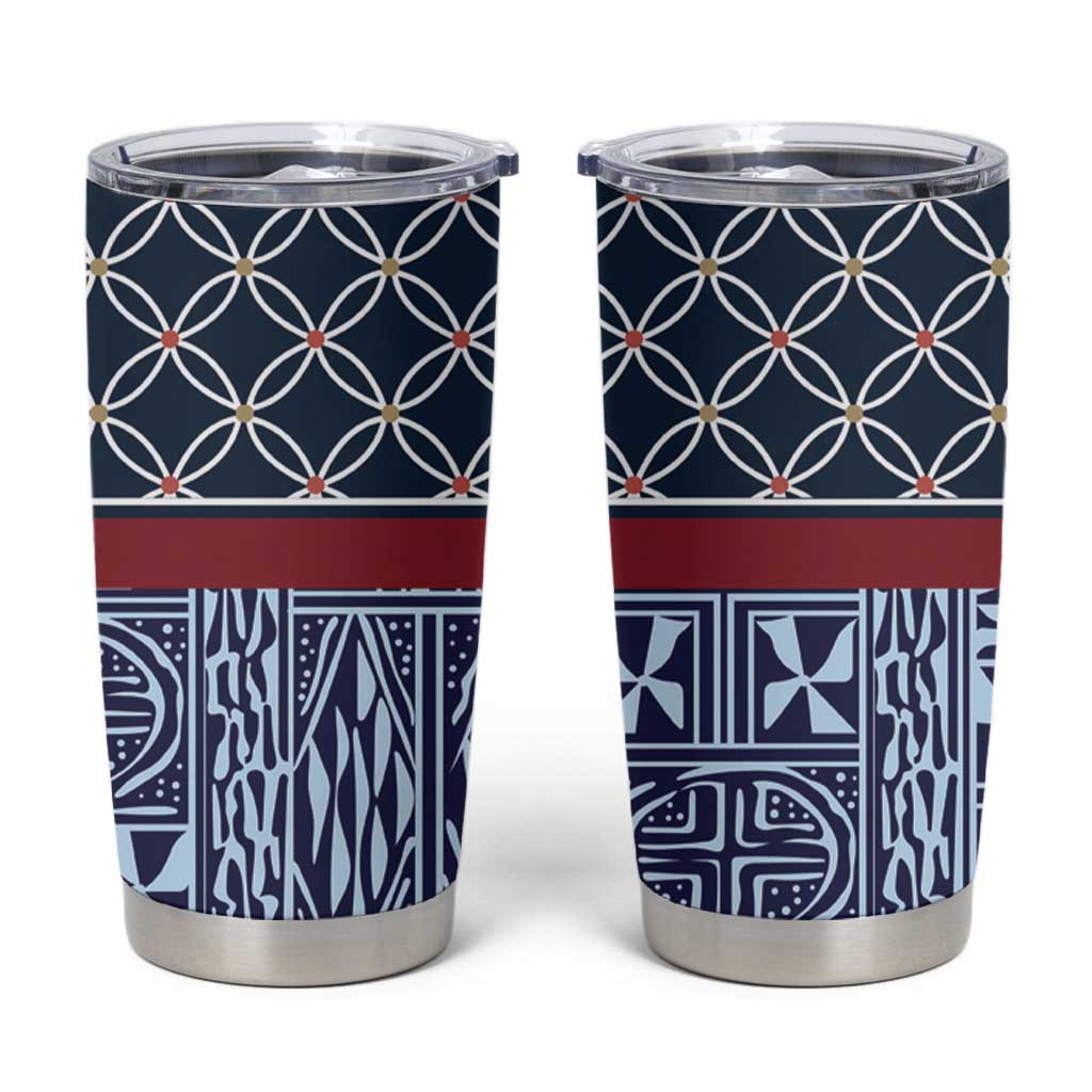 Toghu Bamenda Tumbler Cup Cameroon North West Traditional Pattern