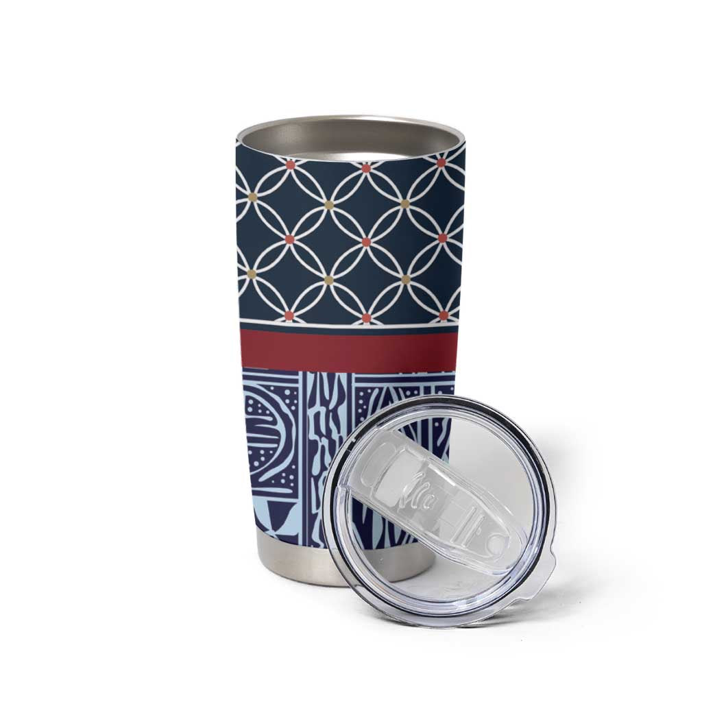 Toghu Bamenda Tumbler Cup Cameroon North West Traditional Pattern