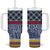 Toghu Bamenda Tumbler With Handle Cameroon North West Traditional Pattern