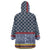 Toghu Bamenda Wearable Blanket Hoodie Cameroon North West Traditional Pattern