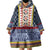 Toghu Bamenda Wearable Blanket Hoodie Cameroon North West Traditional Pattern