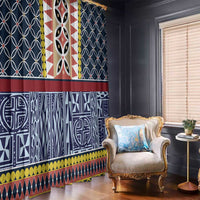 Toghu Bamenda Window Curtain Cameroon North West Traditional Pattern
