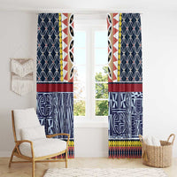 Toghu Bamenda Window Curtain Cameroon North West Traditional Pattern