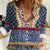 Toghu Bamenda Women Casual Shirt Cameroon North West Traditional Pattern