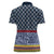Toghu Bamenda Women Polo Shirt Cameroon North West Traditional Pattern